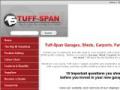 tuff-span for sheds