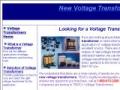 new voltage transfor