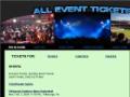 all event tickets, s