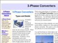 3 phase converters