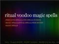 ritual voodoo magic