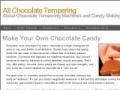chocolate tempering