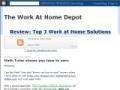 work at home depot
